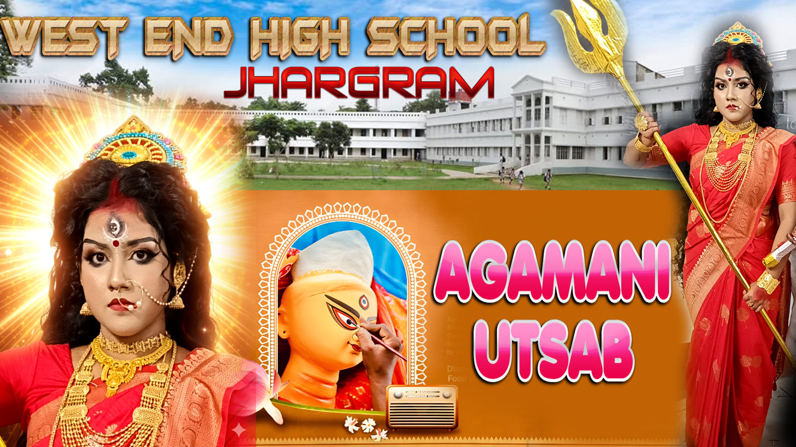 WEST END HIGH SCHOOL JHARGRAM, AGAMANI UTSAB- 2025